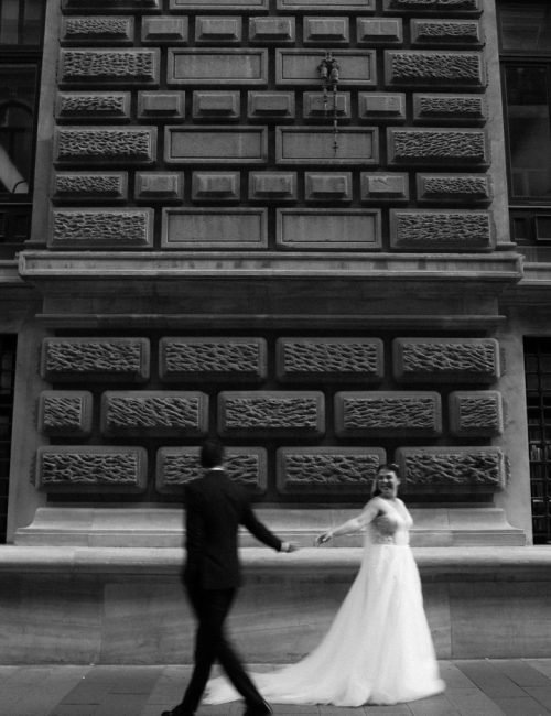 Sonbahar konseptli dış çekim düğün fotoğrafı İstanbul